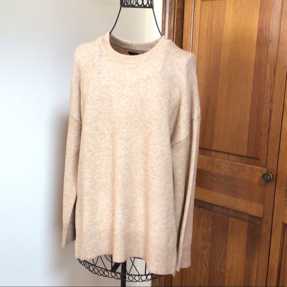 Tahari Sweater, beige, XS, New With Tags